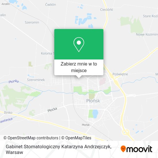 Mapa Gabinet Stomatologiczny Katarzyna Andrzejczyk