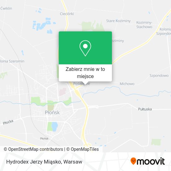 Mapa Hydrodex Jerzy Miąsko