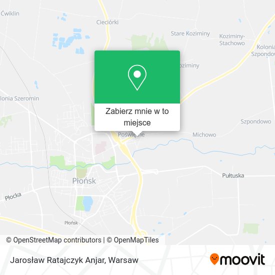 Mapa Jarosław Ratajczyk Anjar