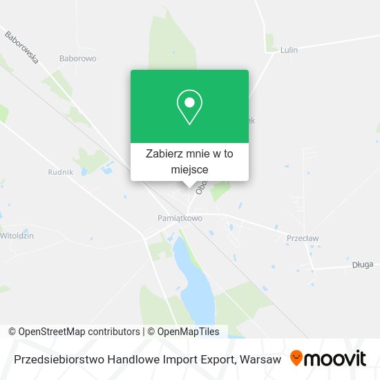 Mapa Przedsiebiorstwo Handlowe Import Export