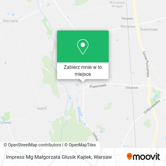 Mapa Impress Mg Małgorzata Głusik Kajtek