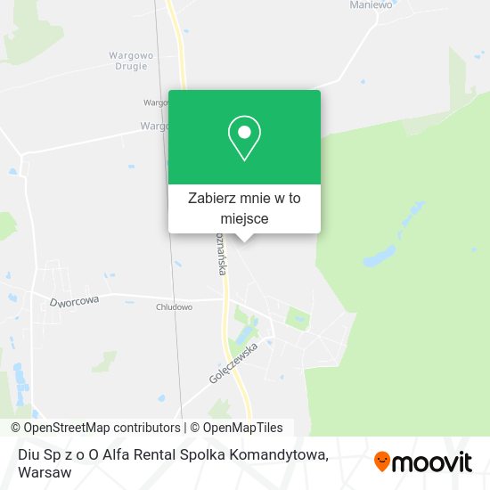 Mapa Diu Sp z o O Alfa Rental Spolka Komandytowa