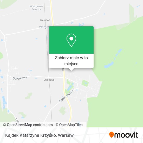 Mapa Kajdek Katarzyna Krzyśko