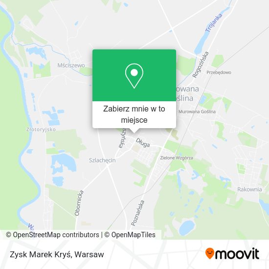 Mapa Zysk Marek Kryś