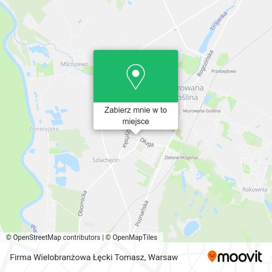 Mapa Firma Wielobranżowa Łęcki Tomasz