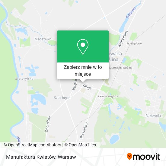 Mapa Manufaktura Kwiatów