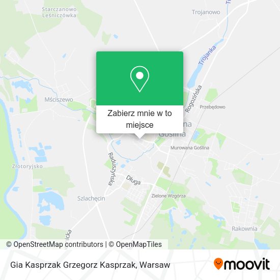 Mapa Gia Kasprzak Grzegorz Kasprzak