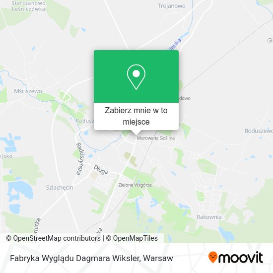 Mapa Fabryka Wyglądu Dagmara Wiksler