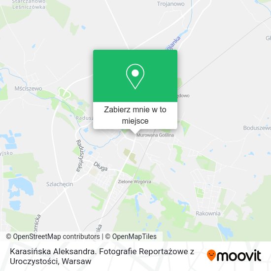 Mapa Karasińska Aleksandra. Fotografie Reportażowe z Uroczystości