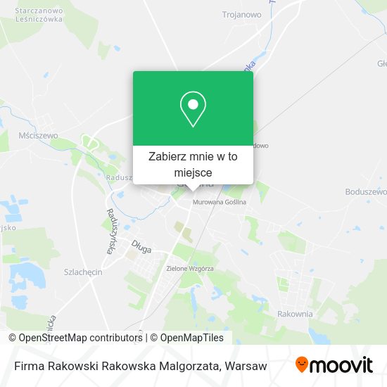 Mapa Firma Rakowski Rakowska Malgorzata