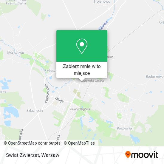 Mapa Swiat Zwierzat