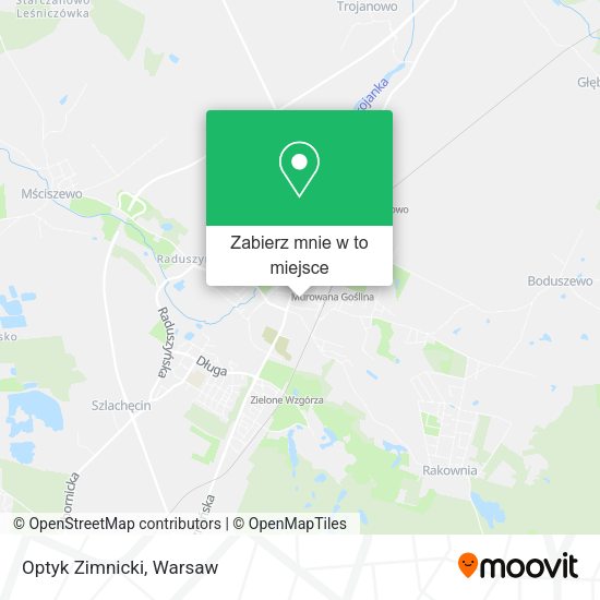 Mapa Optyk Zimnicki