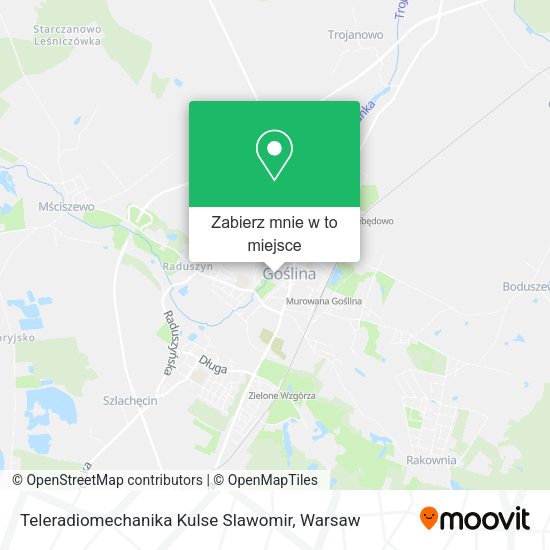 Mapa Teleradiomechanika Kulse Slawomir