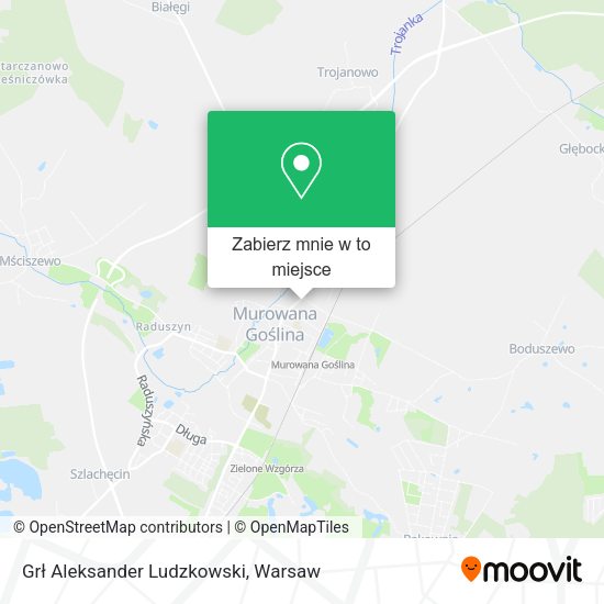 Mapa Grł Aleksander Ludzkowski