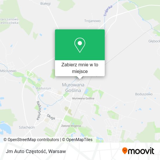 Mapa Jm Auto Częstość