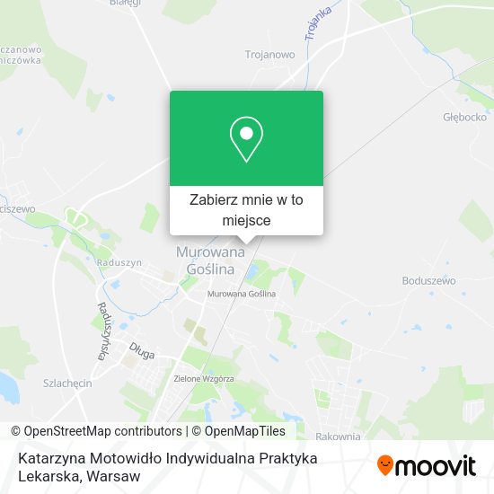 Mapa Katarzyna Motowidło Indywidualna Praktyka Lekarska