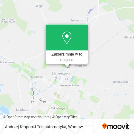 Mapa Andrzej Kłopocki Teleautomatyka