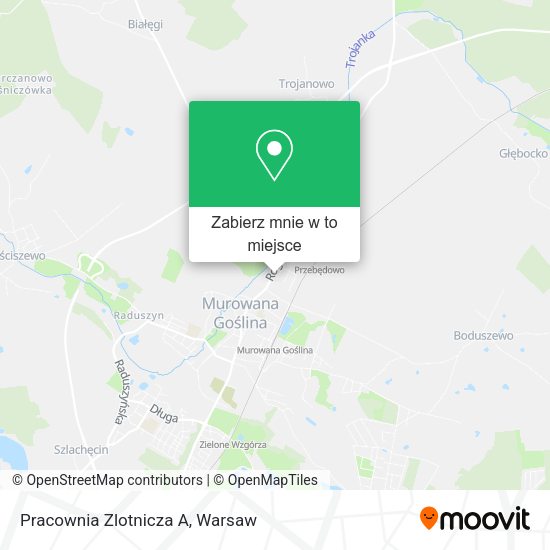 Mapa Pracownia Zlotnicza A