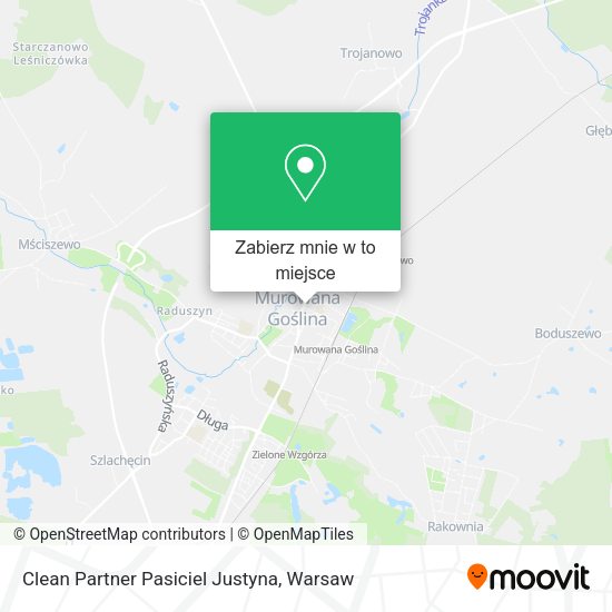 Mapa Clean Partner Pasiciel Justyna