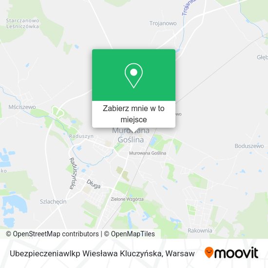 Mapa Ubezpieczeniawlkp Wiesława Kluczyńska