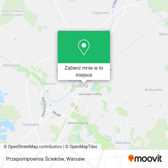 Mapa Przepompownia Ścieków