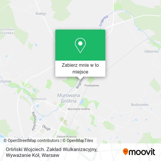 Mapa Orliński Wojciech. Zakład Wulkanizacyjny, Wyważanie Kół