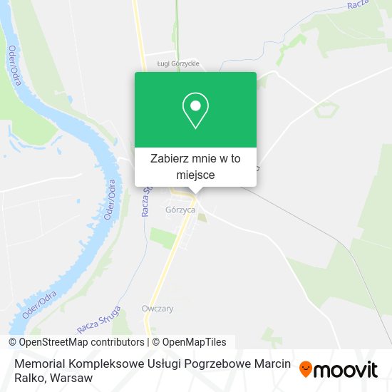 Mapa Memorial Kompleksowe Usługi Pogrzebowe Marcin Ralko