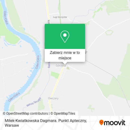 Mapa Miłek-Kwiatkowska Dagmara. Punkt Apteczny