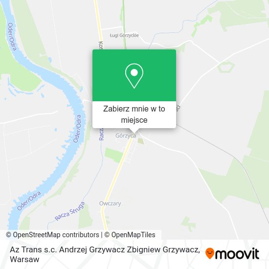 Mapa Az Trans s.c. Andrzej Grzywacz Zbigniew Grzywacz