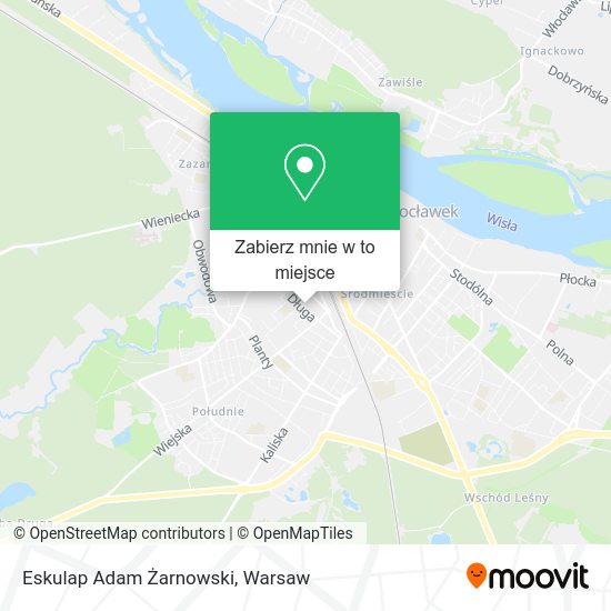 Mapa Eskulap Adam Żarnowski