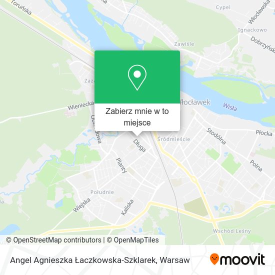 Mapa Angel Agnieszka Łaczkowska-Szklarek