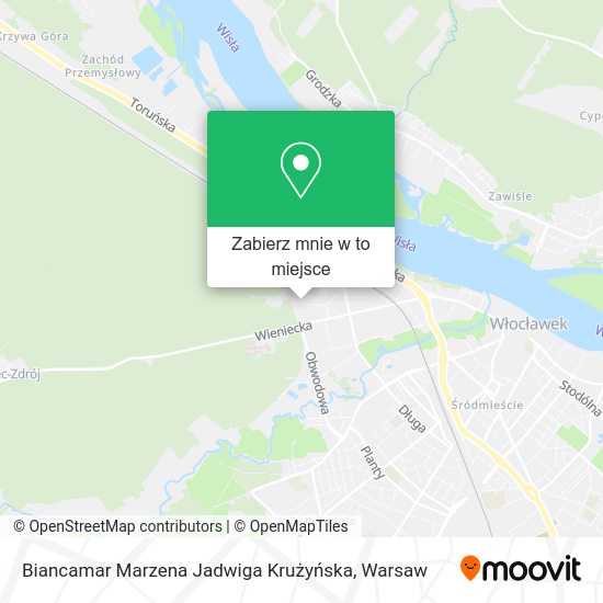 Mapa Biancamar Marzena Jadwiga Krużyńska