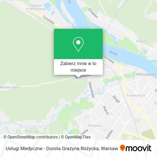 Mapa Usługi Medyczne - Dorota Grażyna Różycka