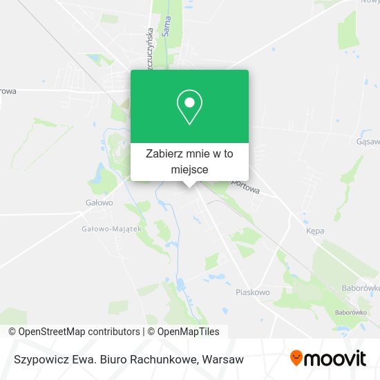 Mapa Szypowicz Ewa. Biuro Rachunkowe