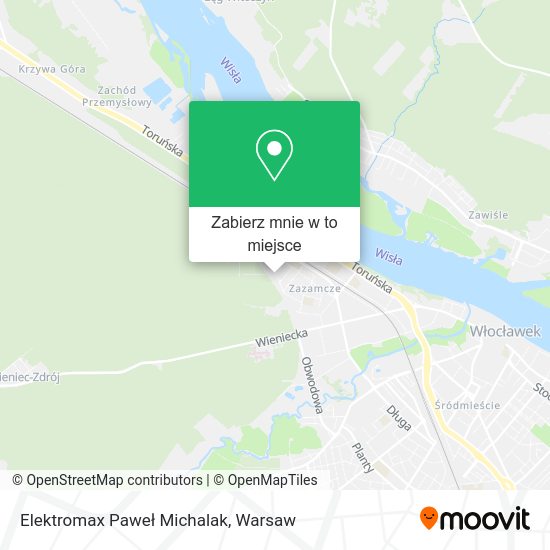 Mapa Elektromax Paweł Michalak