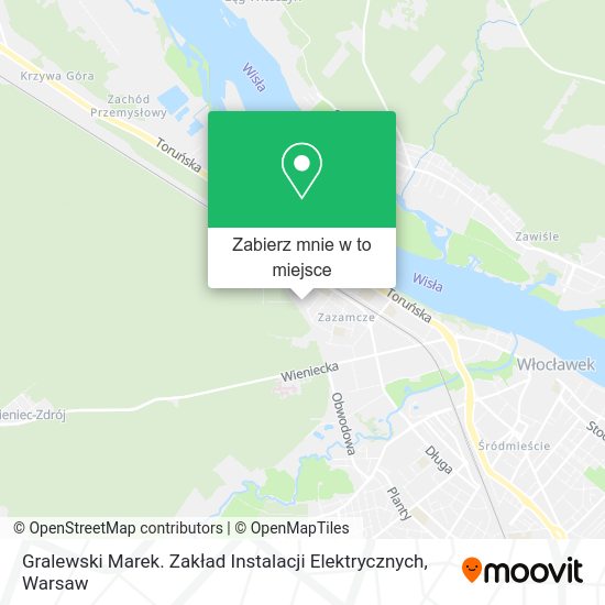 Mapa Gralewski Marek. Zakład Instalacji Elektrycznych