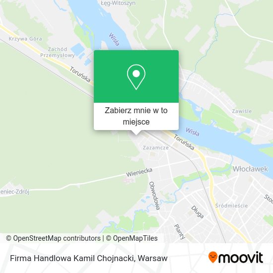 Mapa Firma Handlowa Kamil Chojnacki