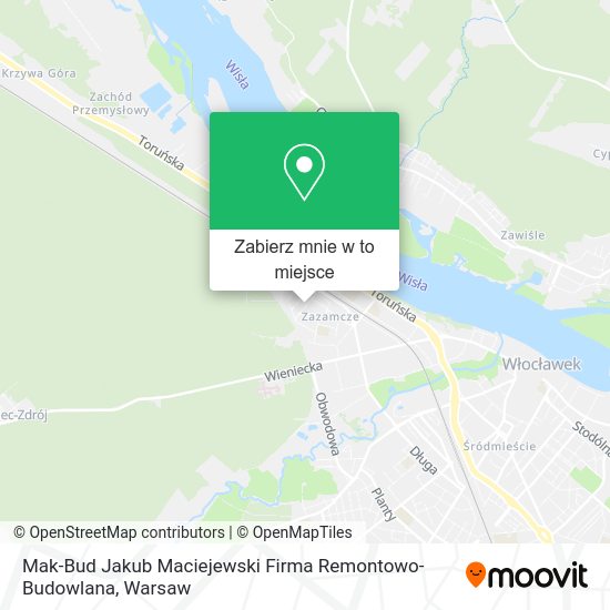 Mapa Mak-Bud Jakub Maciejewski Firma Remontowo-Budowlana