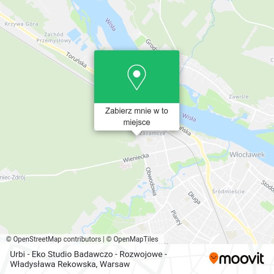 Mapa Urbi - Eko Studio Badawczo - Rozwojowe - Władysława Rekowska