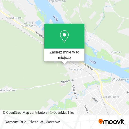 Mapa Remont-Bud. Płaza W.