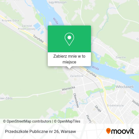 Mapa Przedszkole Publiczne nr 26