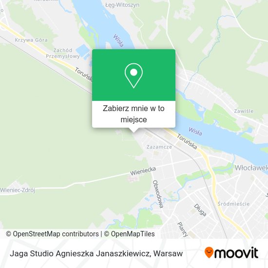 Mapa Jaga Studio Agnieszka Janaszkiewicz