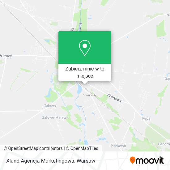 Mapa Xland Agencja Marketingowa