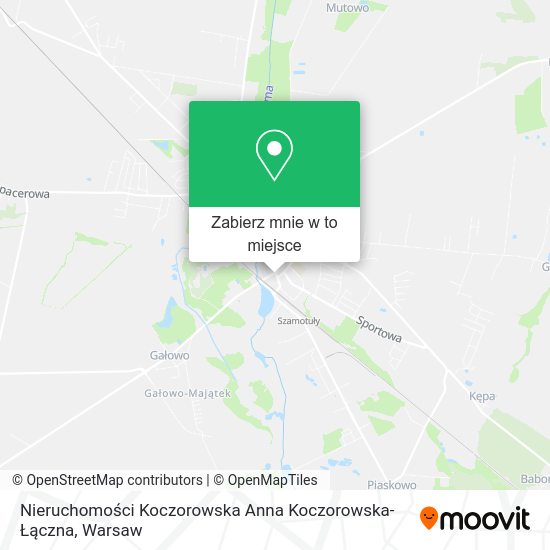 Mapa Nieruchomości Koczorowska Anna Koczorowska-Łączna