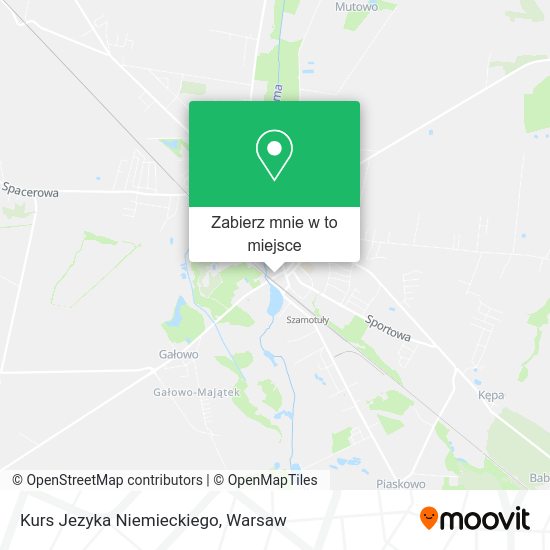 Mapa Kurs Jezyka Niemieckiego