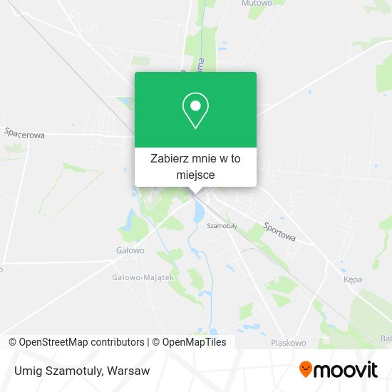 Mapa Umig Szamotuly