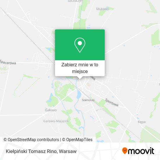 Mapa Kiełpiński Tomasz Rino