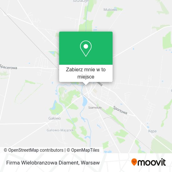 Mapa Firma Wielobranzowa Diament