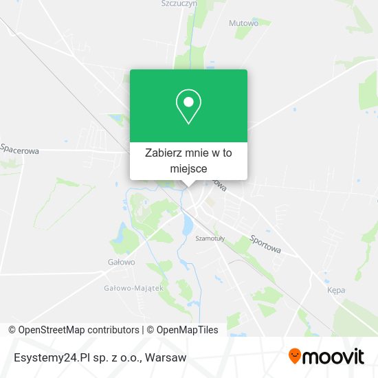 Mapa Esystemy24.Pl sp. z o.o.