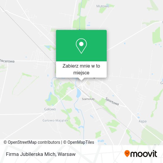 Mapa Firma Jubilerska Mich